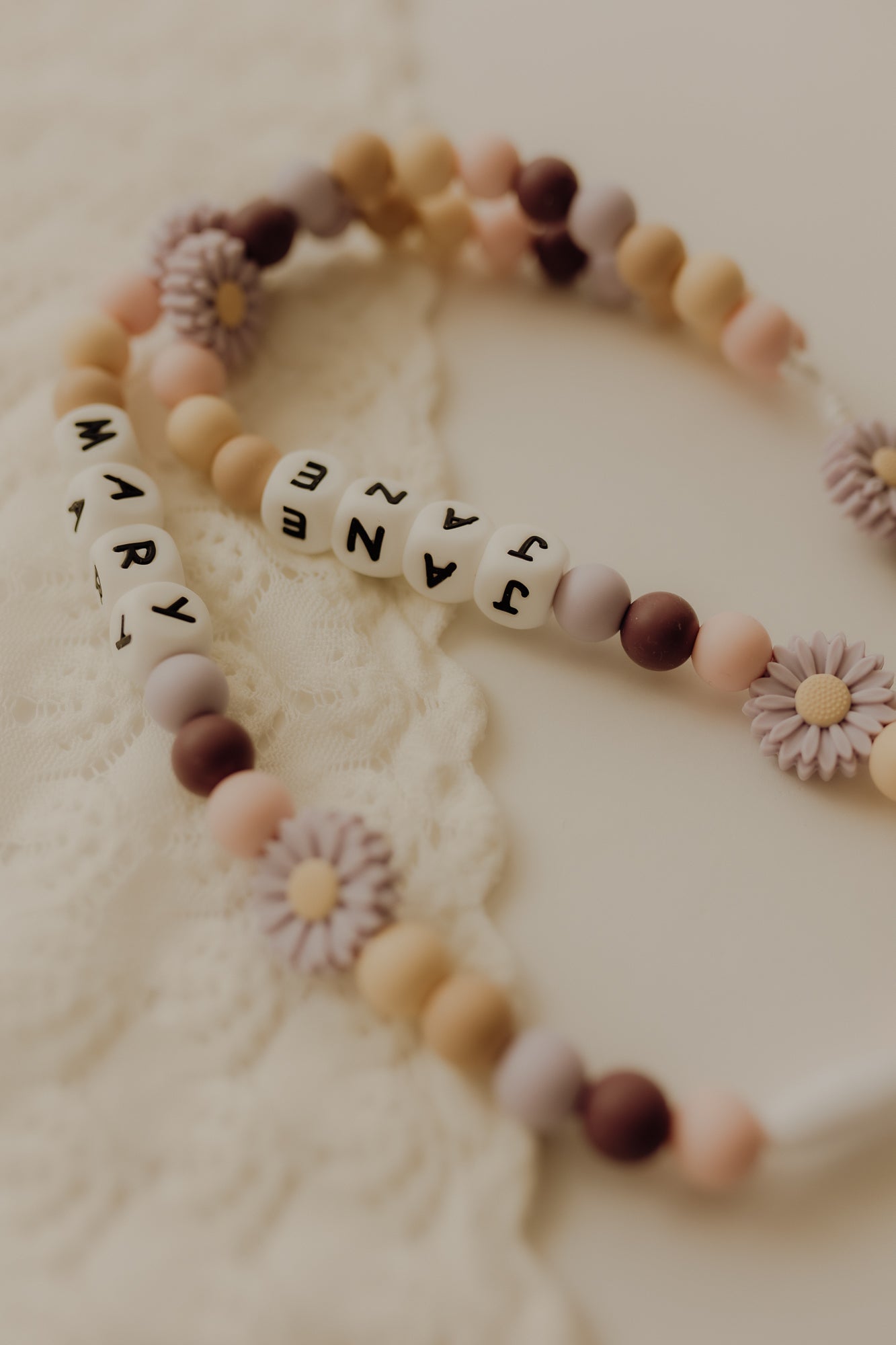 Therese Purple | Custom Baby Rosary