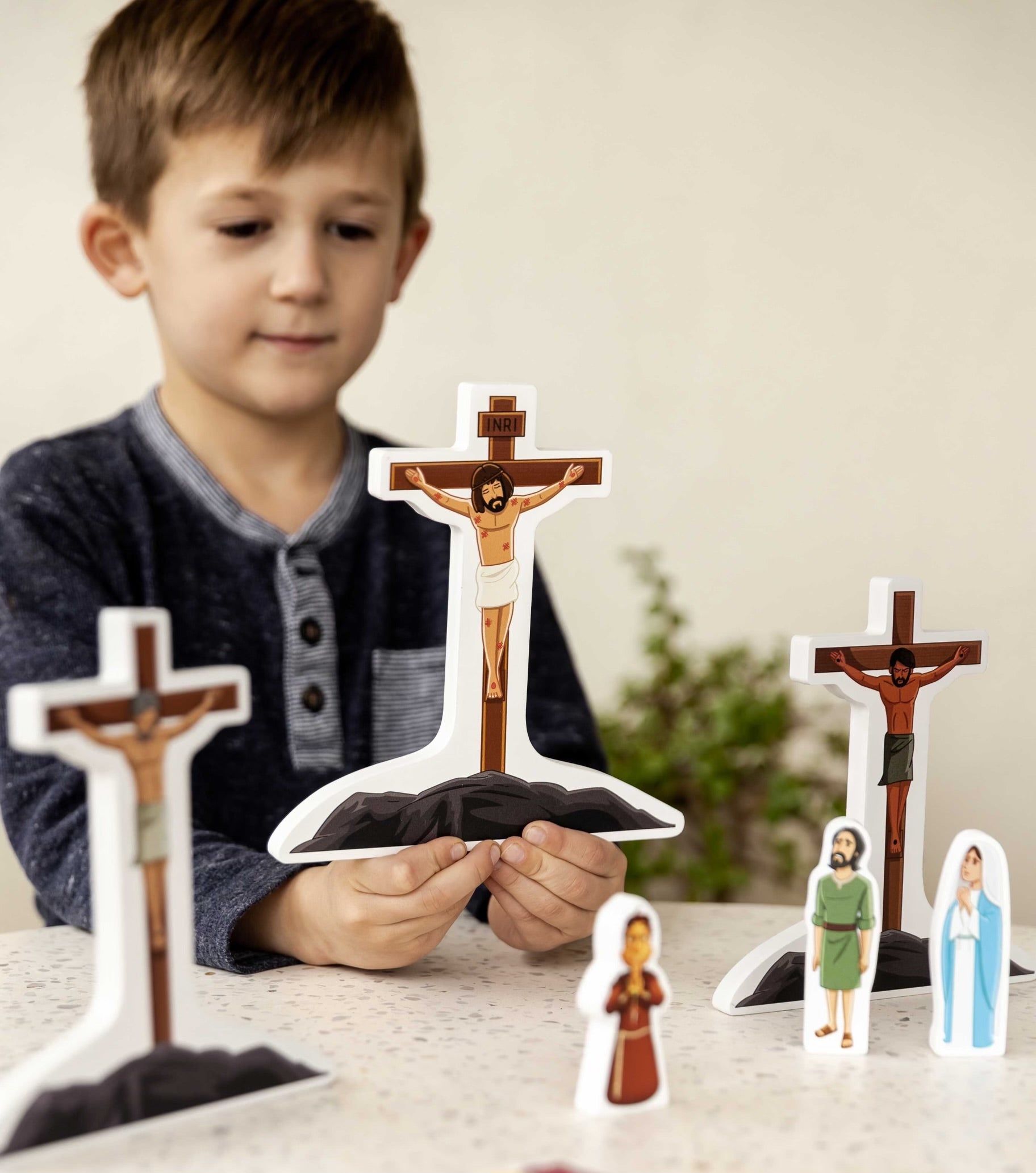 Stations of the Cross Pray & Play Set