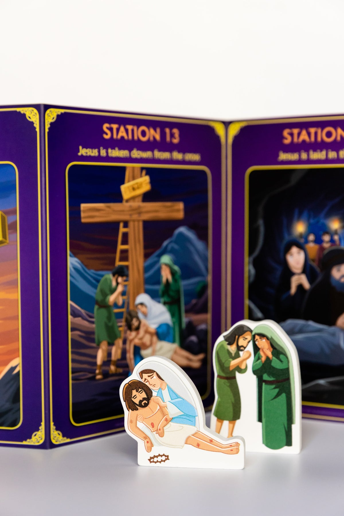 Stations of the Cross Pray & Play Set