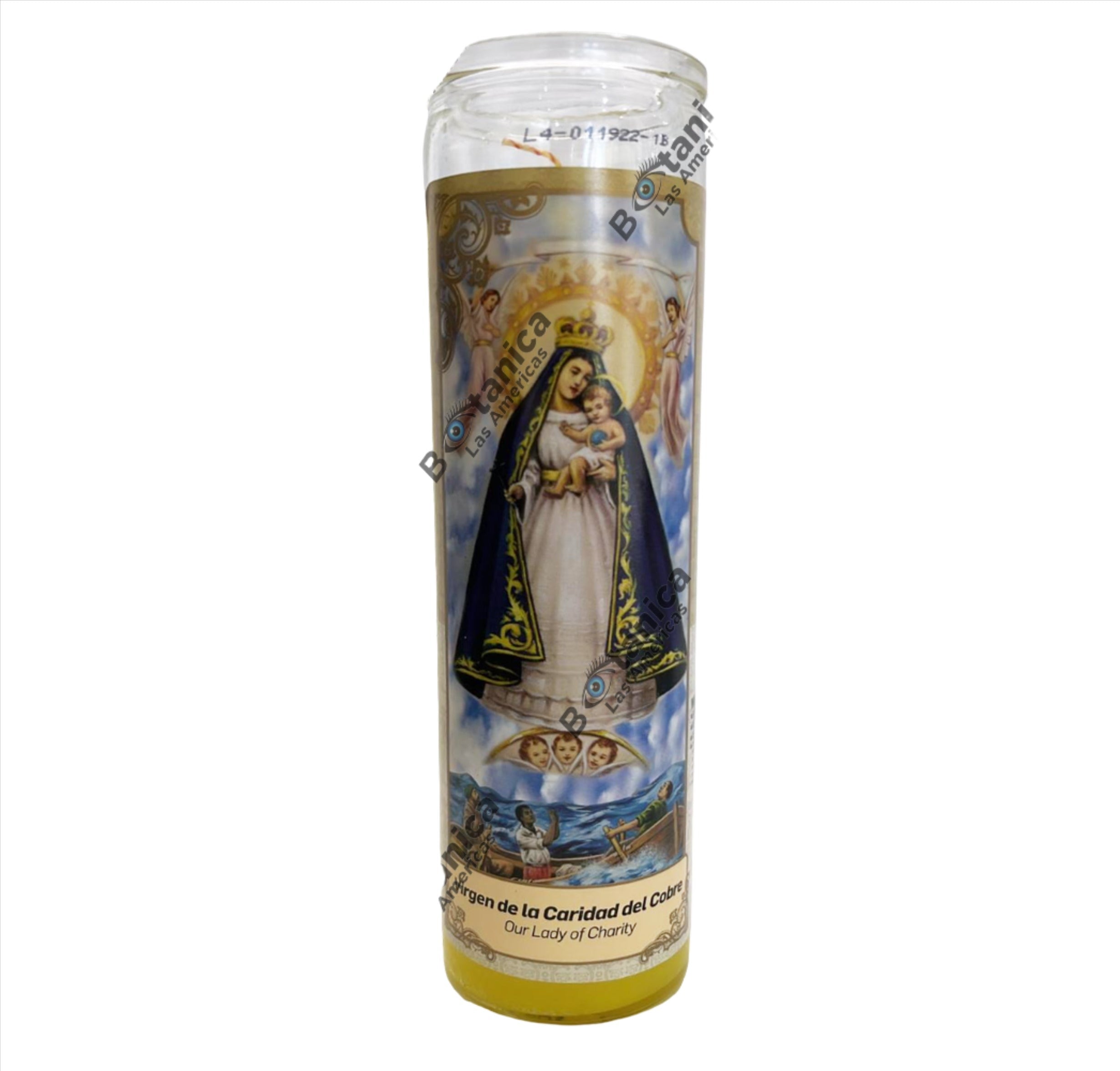 Candle for Our Lady of Charity of Cobre