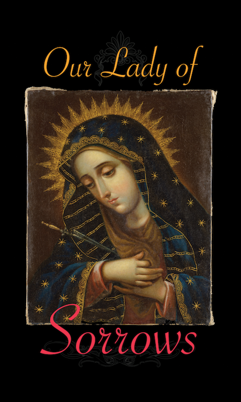 Seven Sorrows Rosary Devotional Set