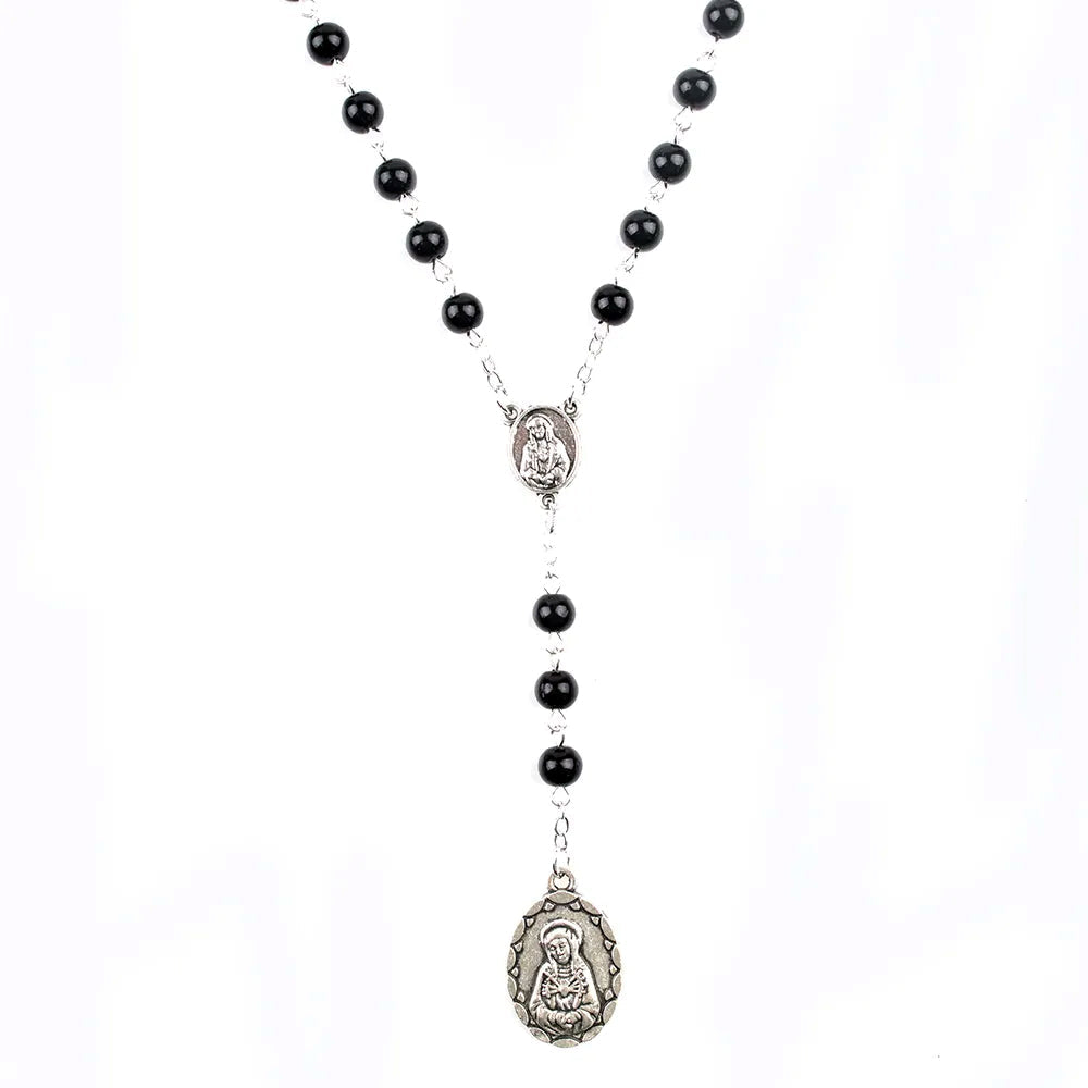 Seven Sorrows Rosary Devotional Set