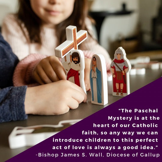 Stations of the Cross Pray & Play Set