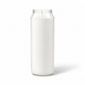 White Emergency, Prayer Candle in Plastic Cup - 9 Day - 10 Pack