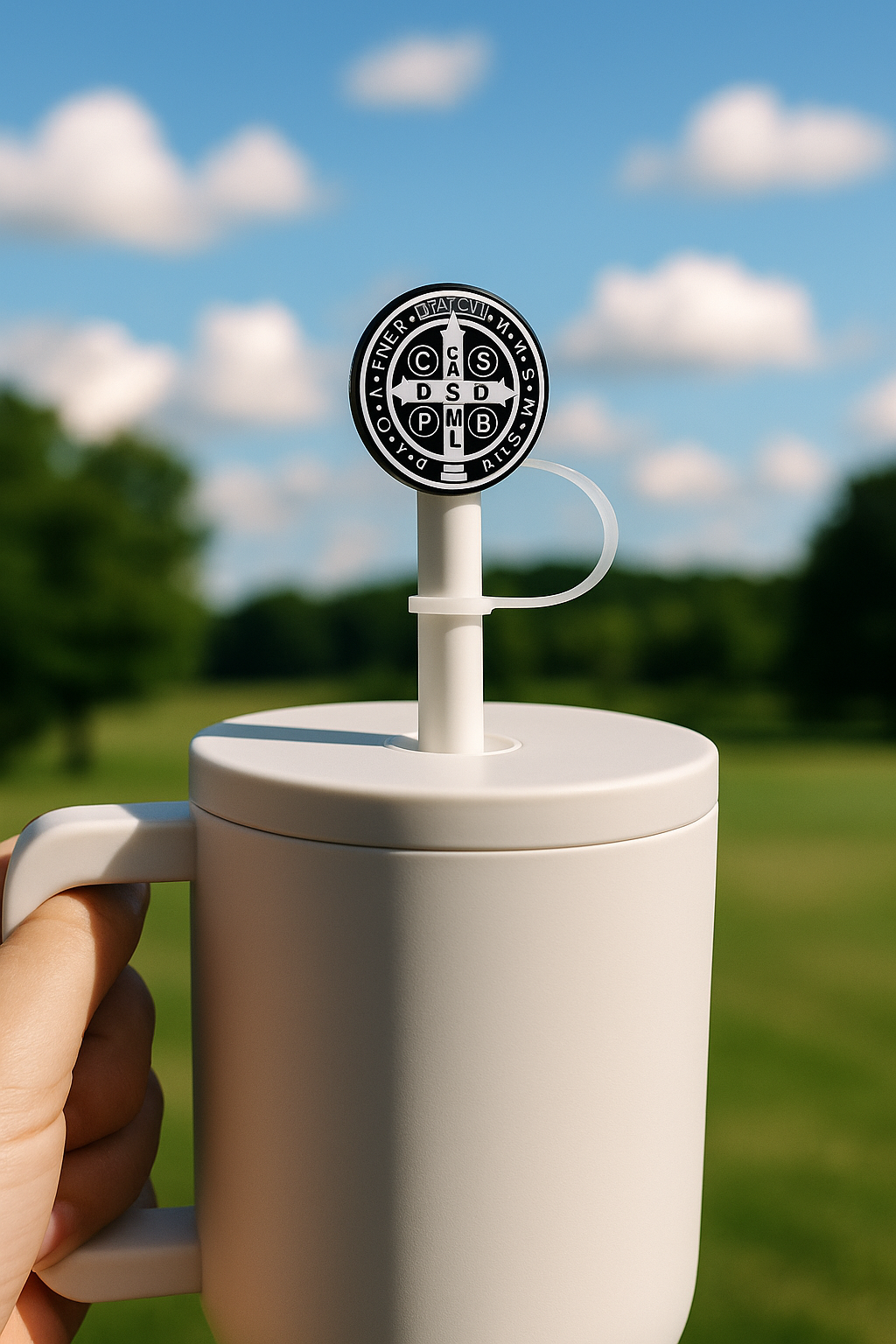 St. Benedict Straw Toppers