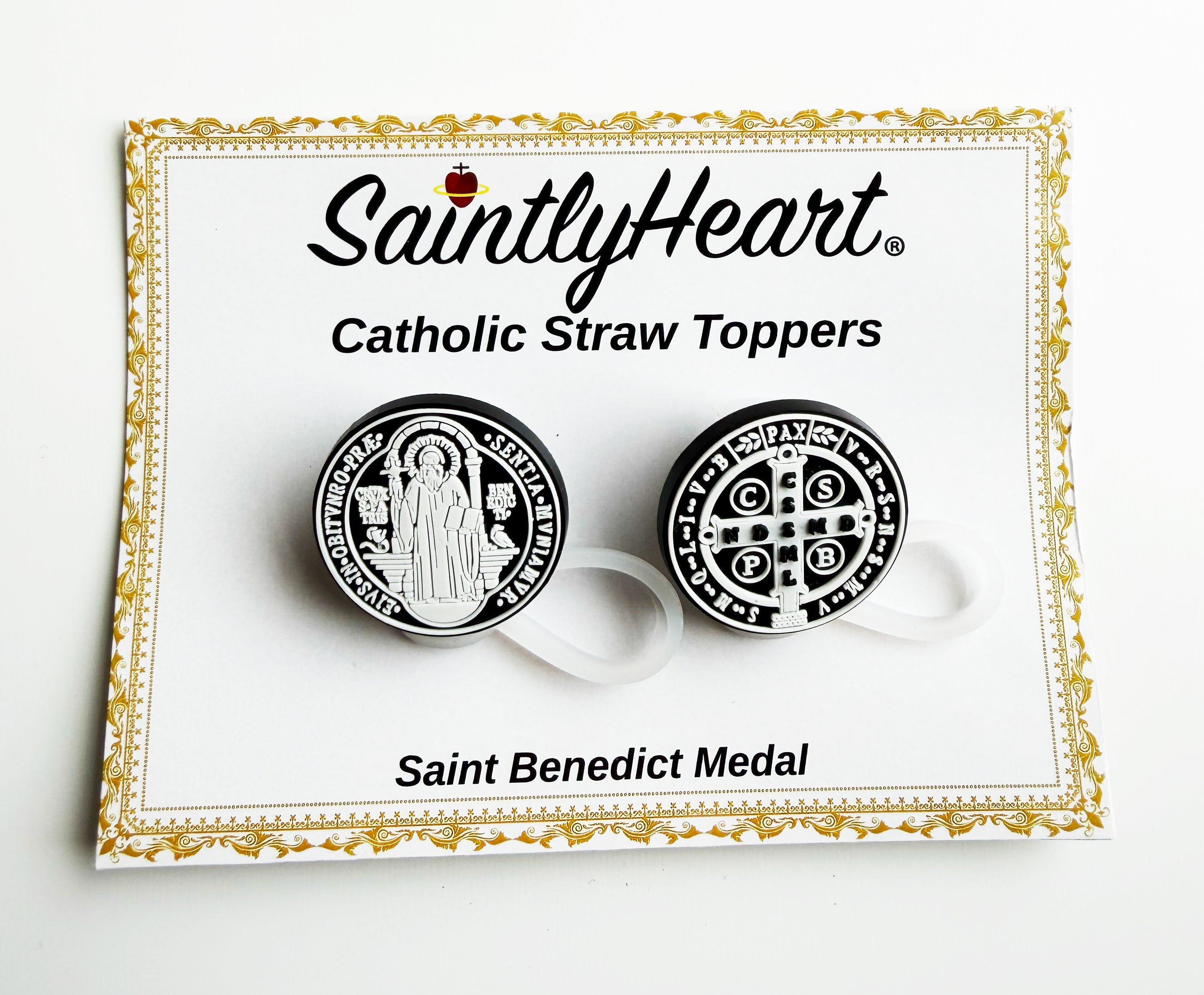 St. Benedict Straw Toppers