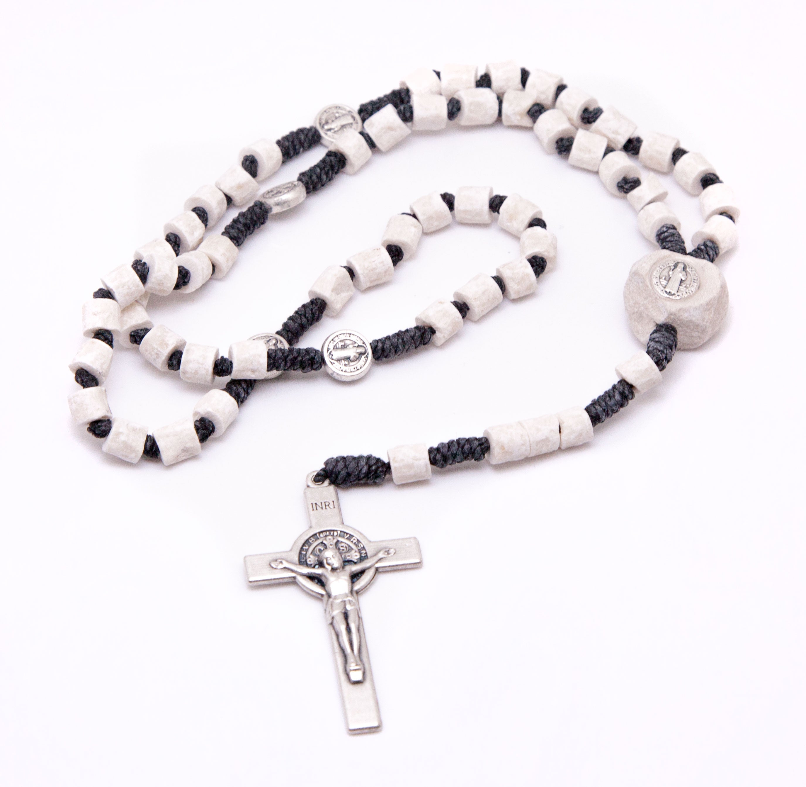 Medjugorje St. Benedict Stone Rosary