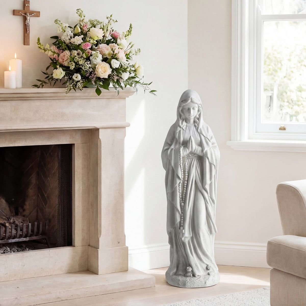 Our Lady of Lourdes Statue
