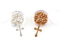Rose Bead Pocket Rosary