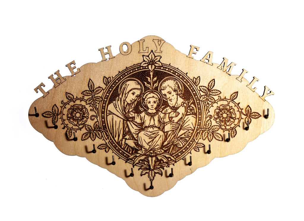 Holy Family Rosary Hanger – Large