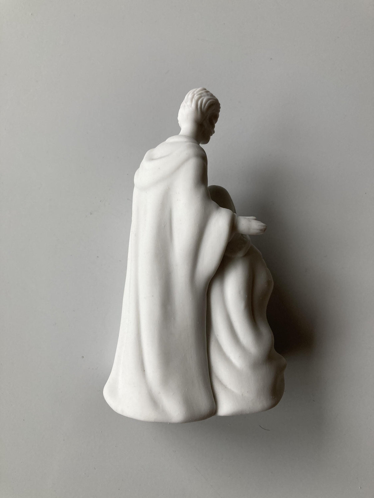 Vintage Holy Family Statue with Roses