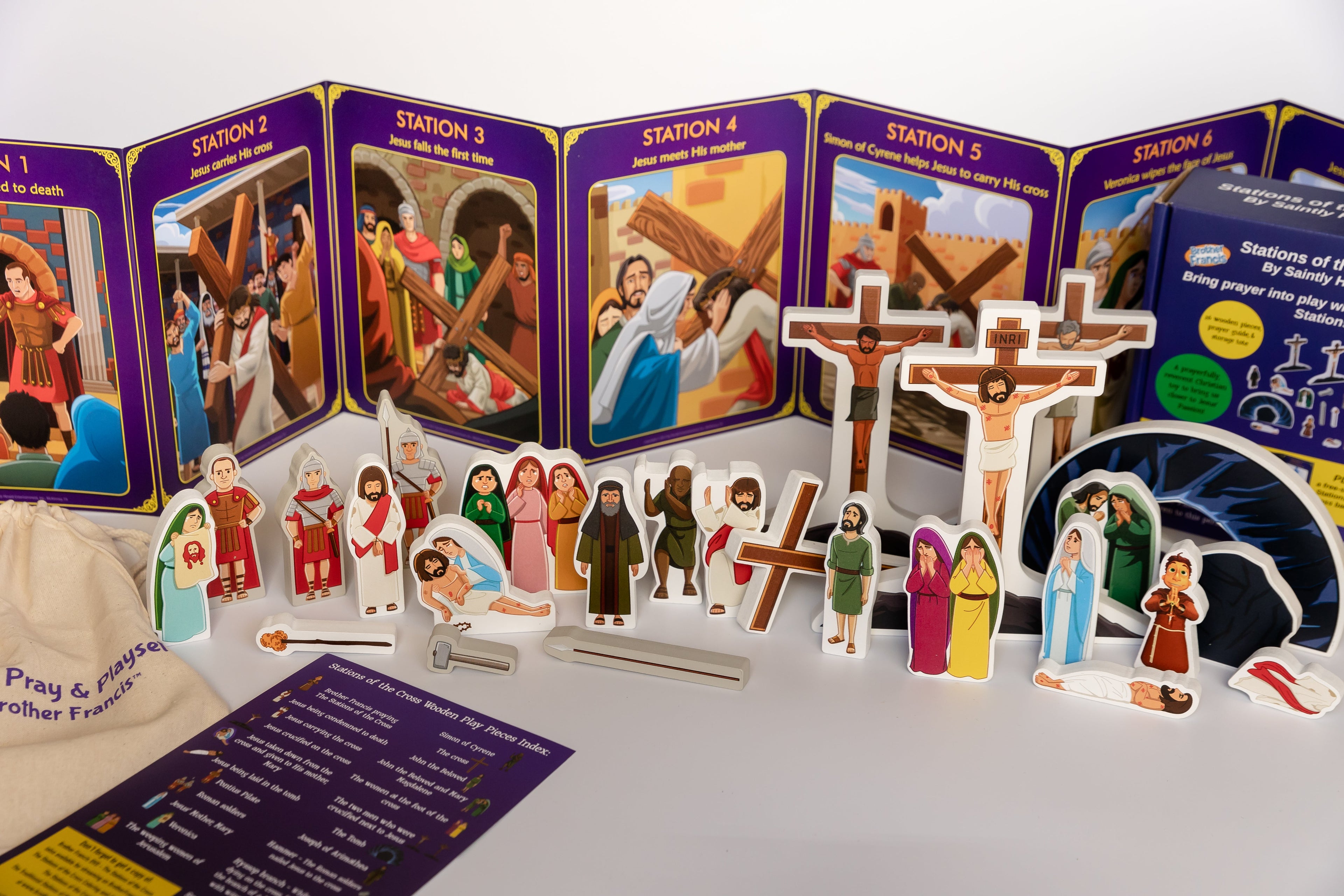Stations of the Cross Pray & Play Set