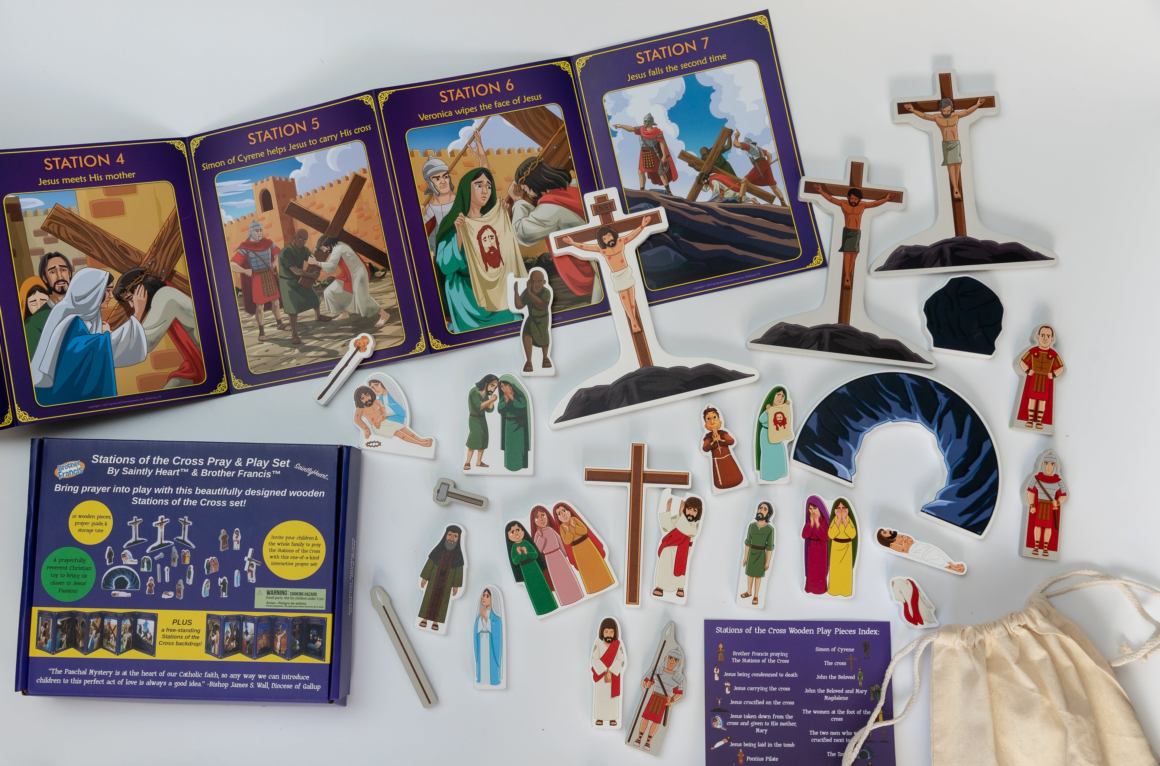 Stations of the Cross Pray & Play Set
